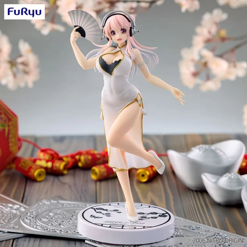 FuRyu 景品 超級索尼子 Trio-Try-iT 白色旗袍