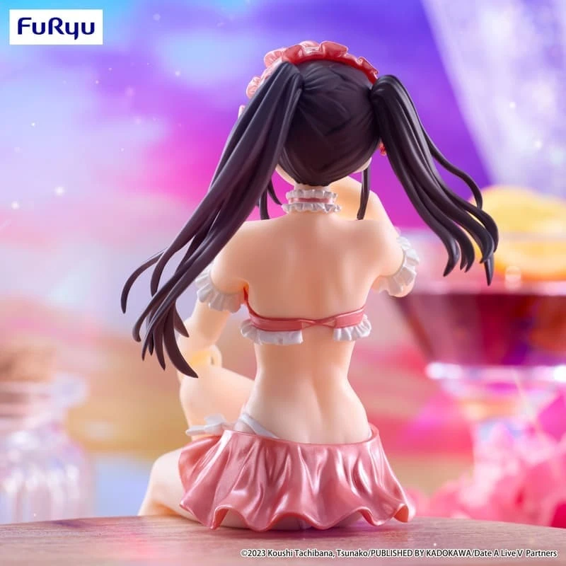 FuRyu 景品 約會大作戰 時崎狂三 粉紅泳裝 泡麵蓋