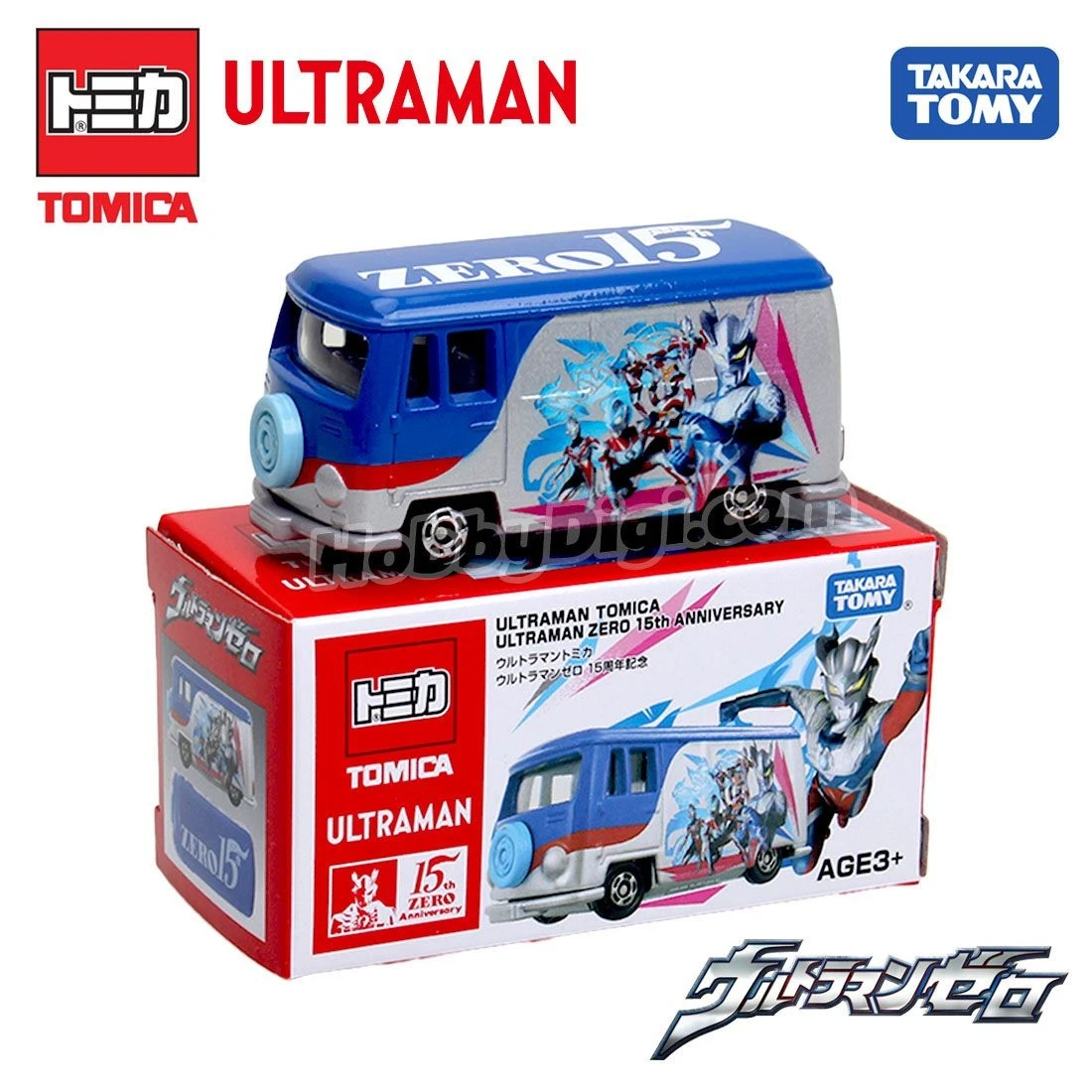 Tomica UT 超人力霸王 傑洛 15周年紀念