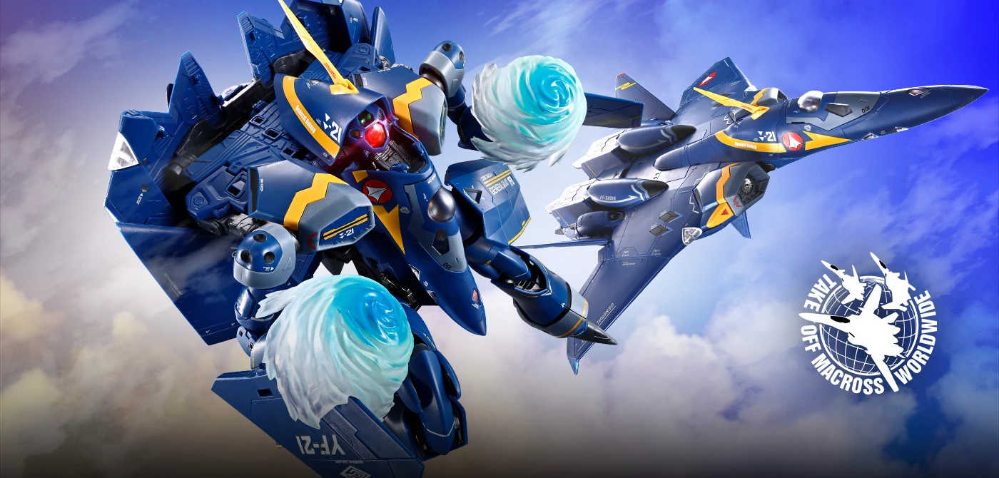 代理版 DX超合金 超時空要塞Plus YF-21 卡爾德·哥文·波文機
