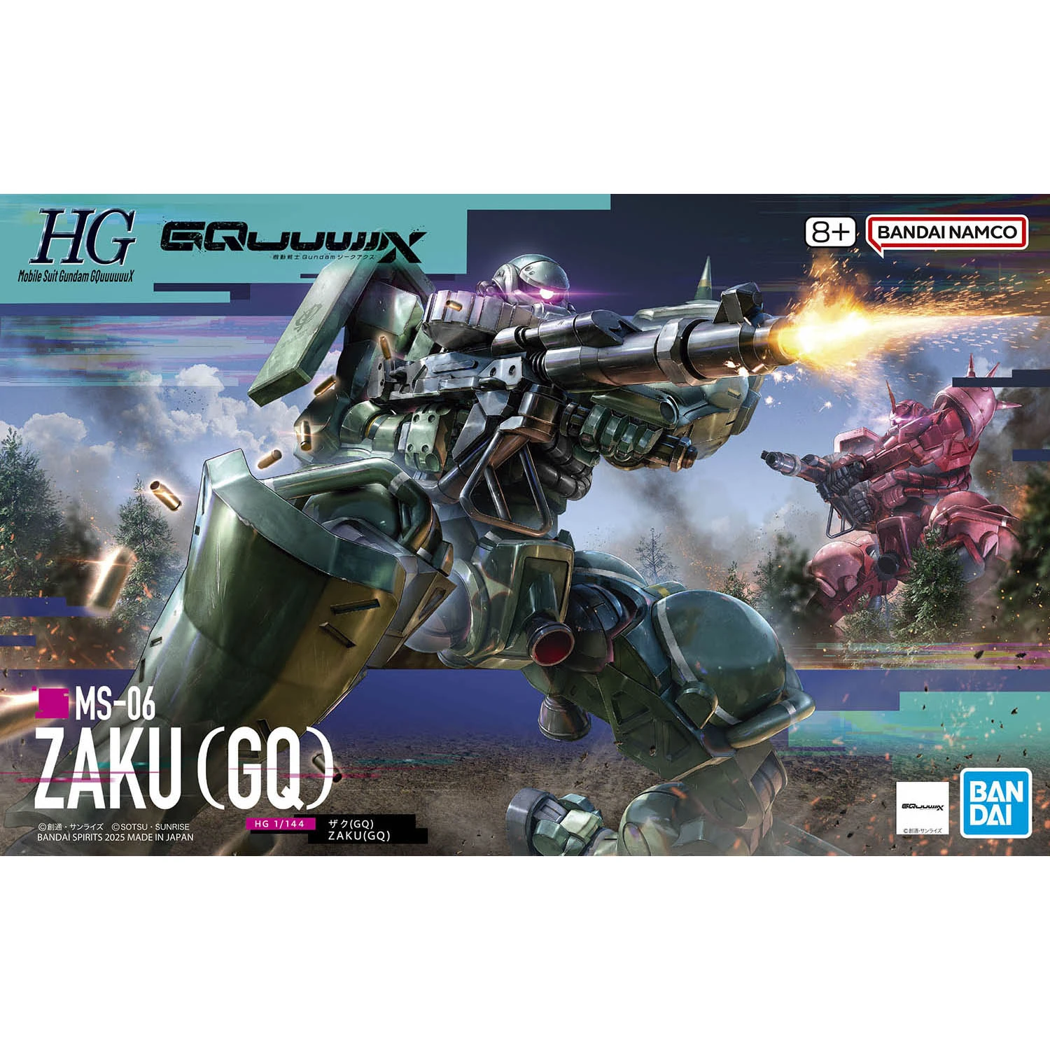 HG 1/144 鋼彈GQuuuuuuX 10 薩克 GQ