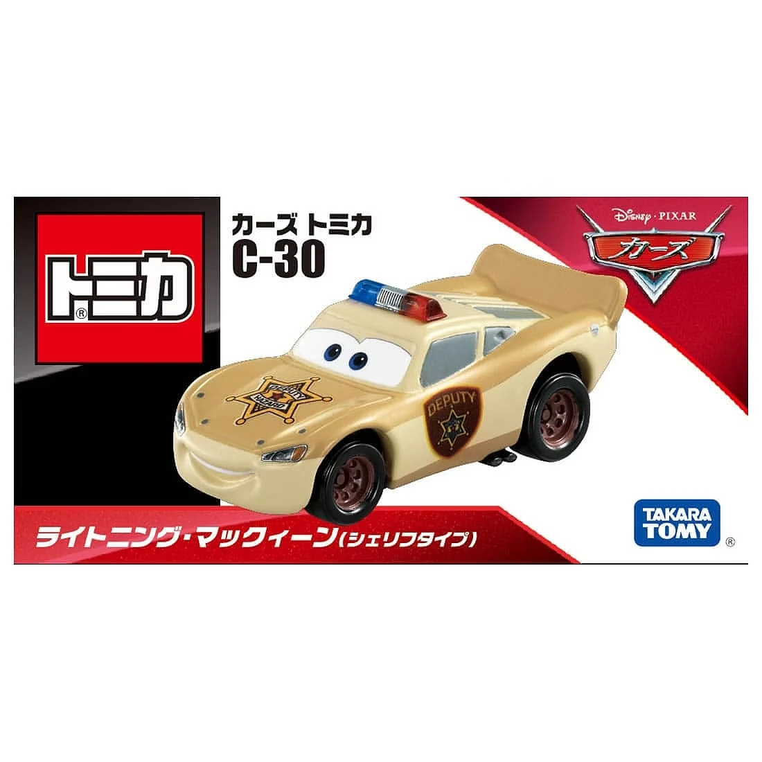 Tomica 汽車總動員 C-30 閃電麥坤 公路旅行 警長版