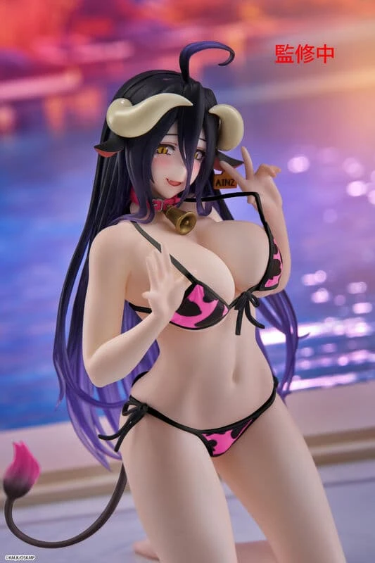 TAITO 景品 OVERLORD Desktop Cute 雅兒貝德 乳牛泳裝 Renewal