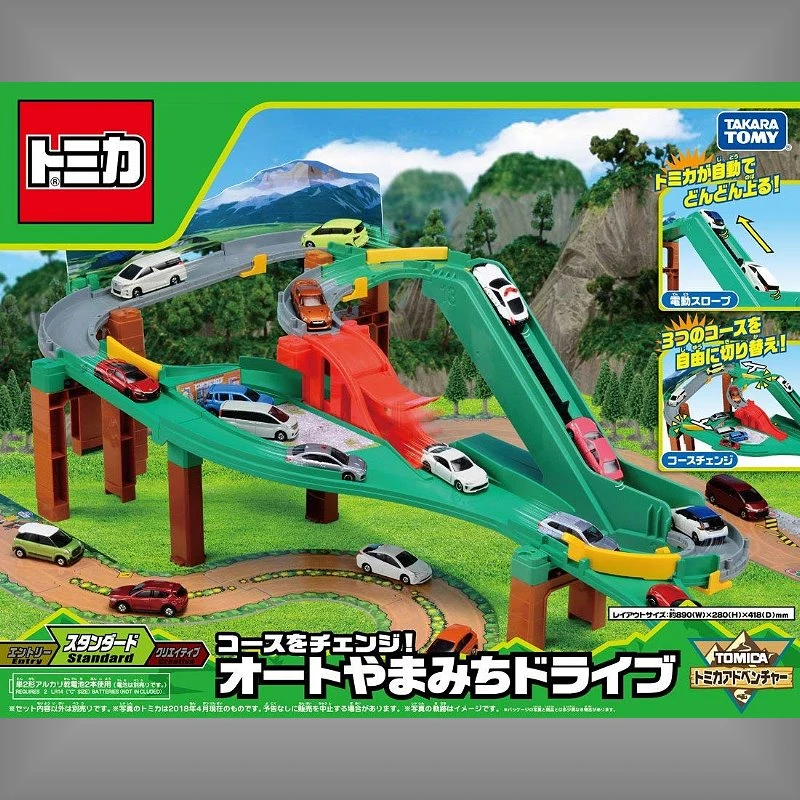 Tomica 冒險系列 新急速彎道組(AE)
