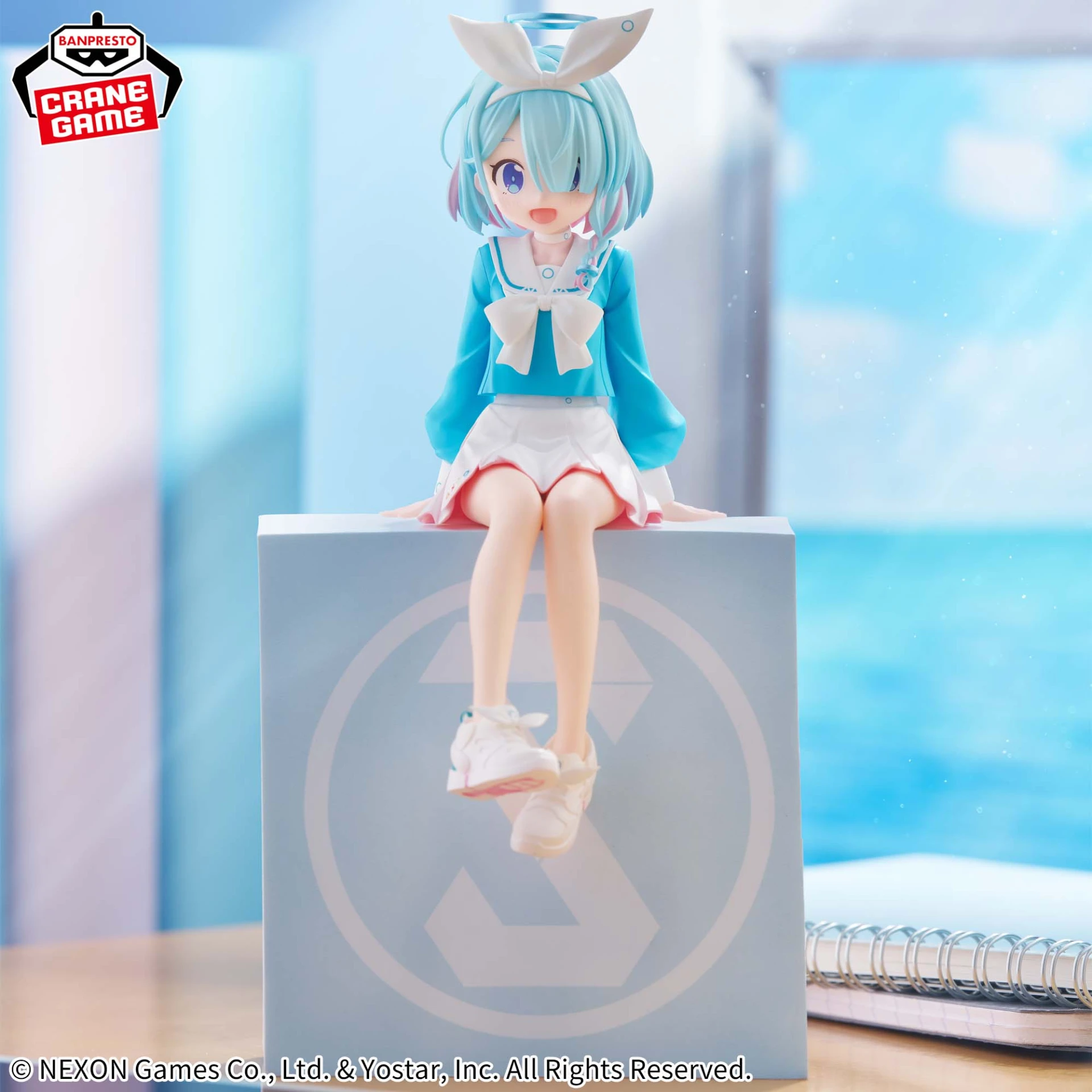 Banpresto 景品 蔚藍檔案 MONITOR TOP 彩奈 阿羅娜 坐姿