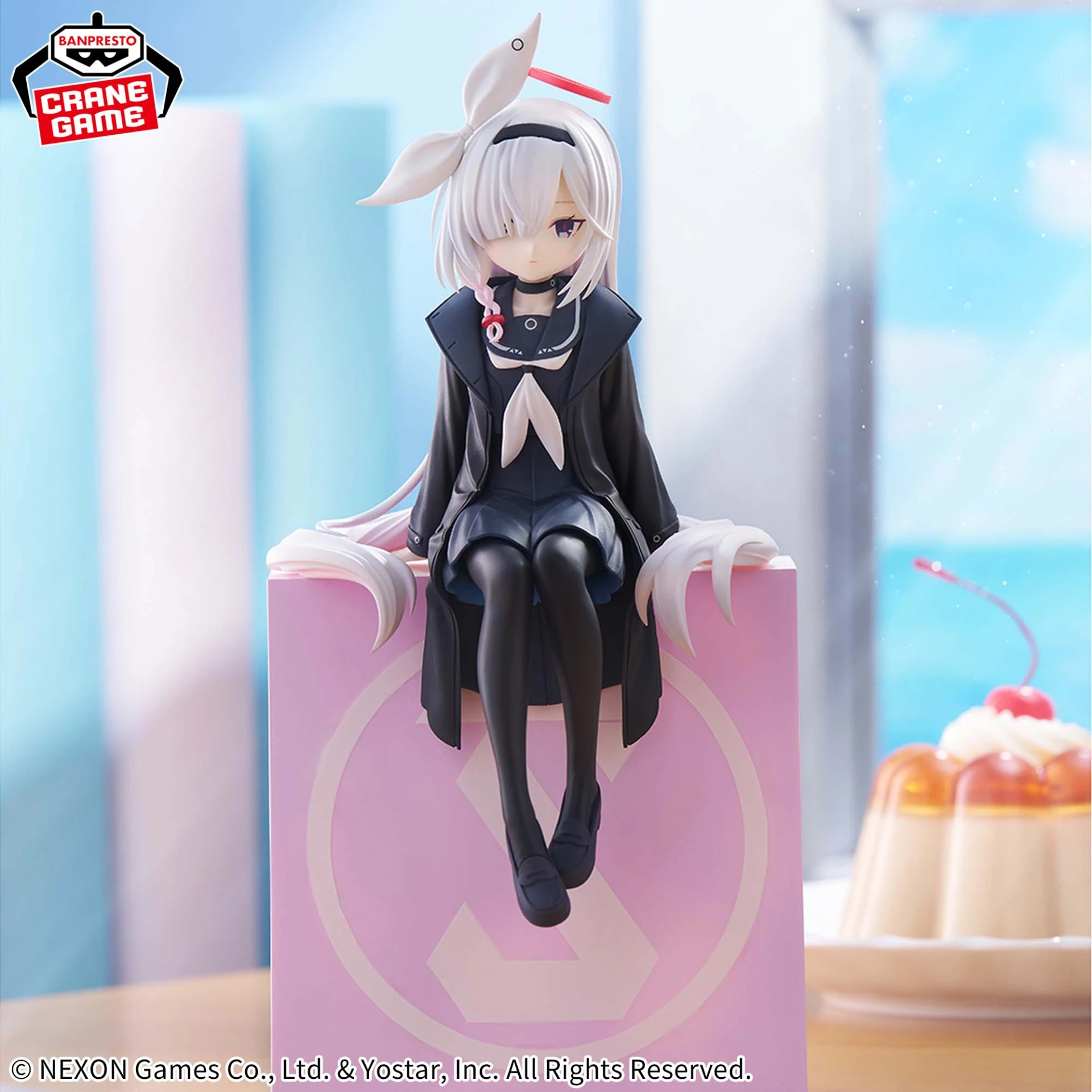 Banpresto 景品 蔚藍檔案 MONITOR TOP 星奈 普拉娜 坐姿