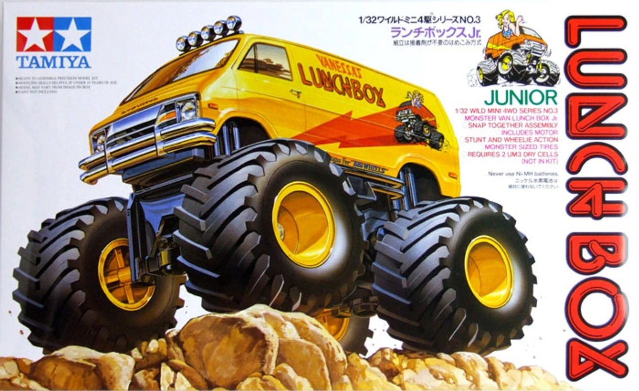 Tamiya 1/32 17003 四驅車 便當大腳車 LUNCH BOX Jr.