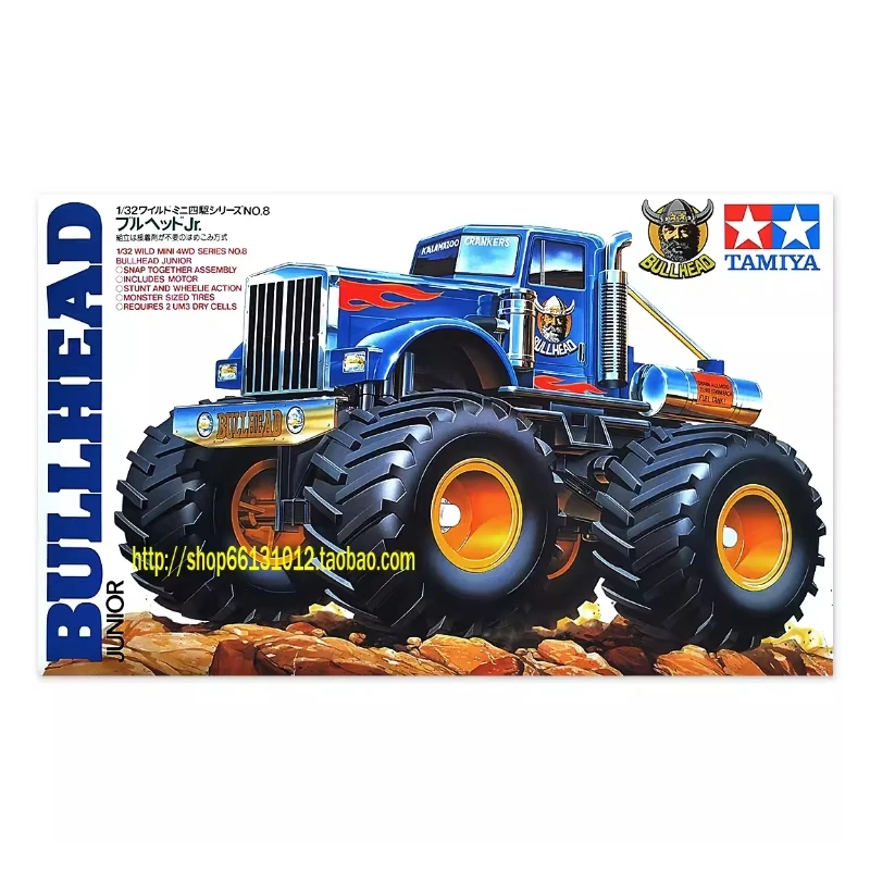 Tamiya 1/32 17008 四驅車 大牛頭大腳車 BULLHEAD Jr.