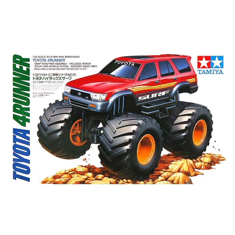 Tamiya 1/32 17010 四驅車 豐田大型旅行車大腳車 TOYOTA 4RUNNER