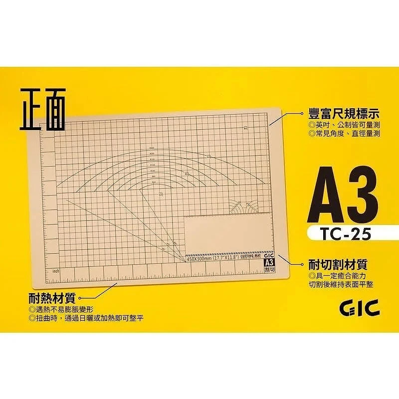 虎爪 GIC TC-25 A3 多功能場景切割墊