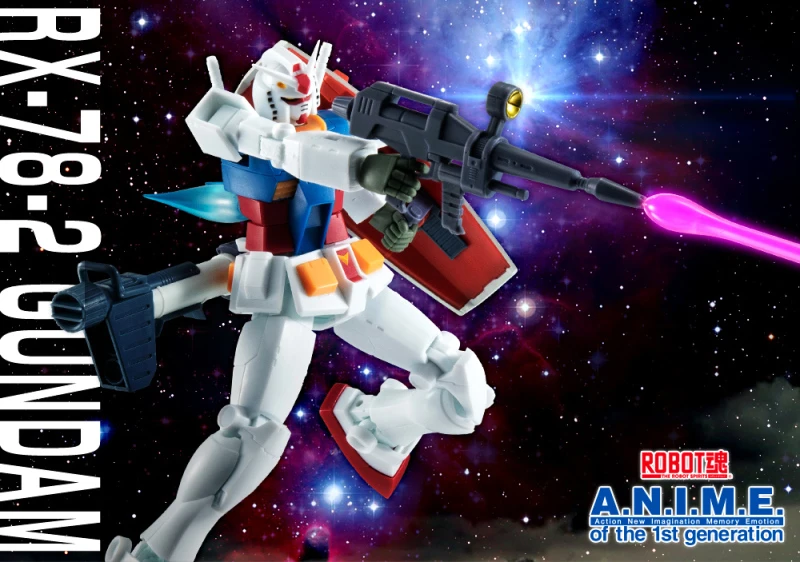 代理版 ROBOT魂 機動戰士鋼彈 RX-78-2 初代鋼彈 A.N.I.M.E. 15周年記念