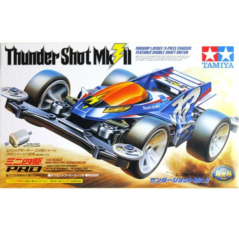 Tamiya 1/32 18620 四驅車PRO版 THUNDER SHOT Mk.II 雷擊 MS底盤