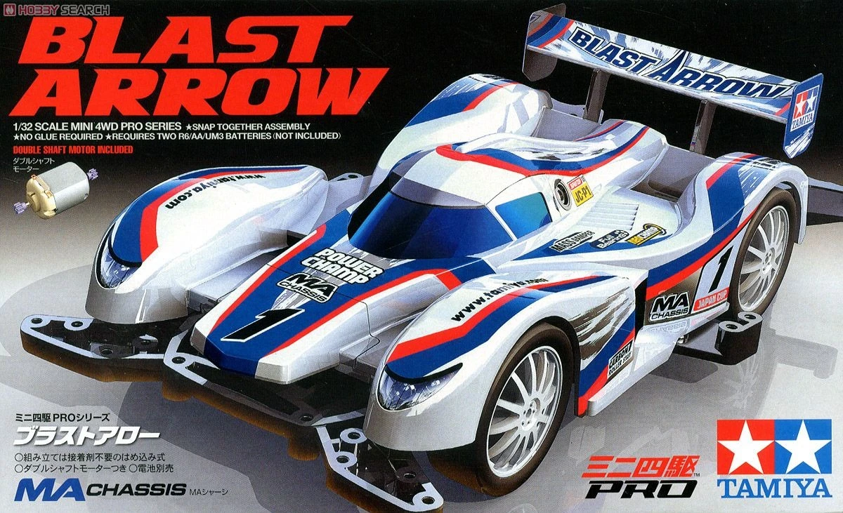 Tamiya 1/32 18635 四驅車PRO版 爆走兄弟 疾風之箭 BLAST ARROW MA底盤