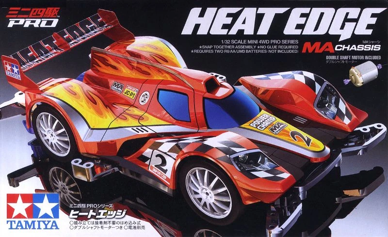 Tamiya 1/32 18636 四驅車PRO版 爆走兄弟 炙熱刀鋒HEAT EDGE MA底盤