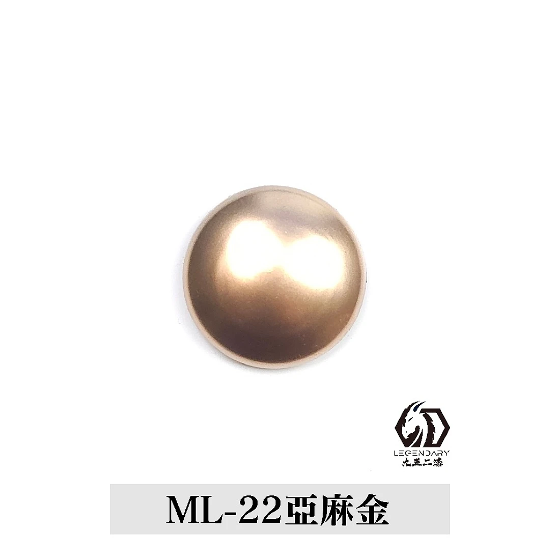 九五二漆 水性 筆塗 金屬色 11ML ML-22 亞麻金