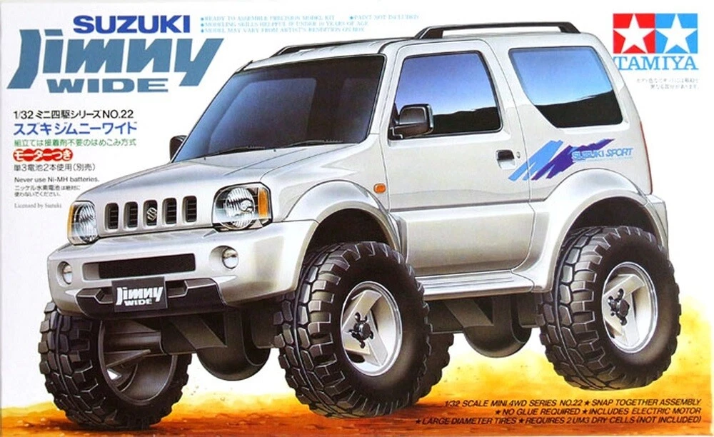 Tamiya 1/32 19022 四驅車 SUZUKI JIMNY WIDE