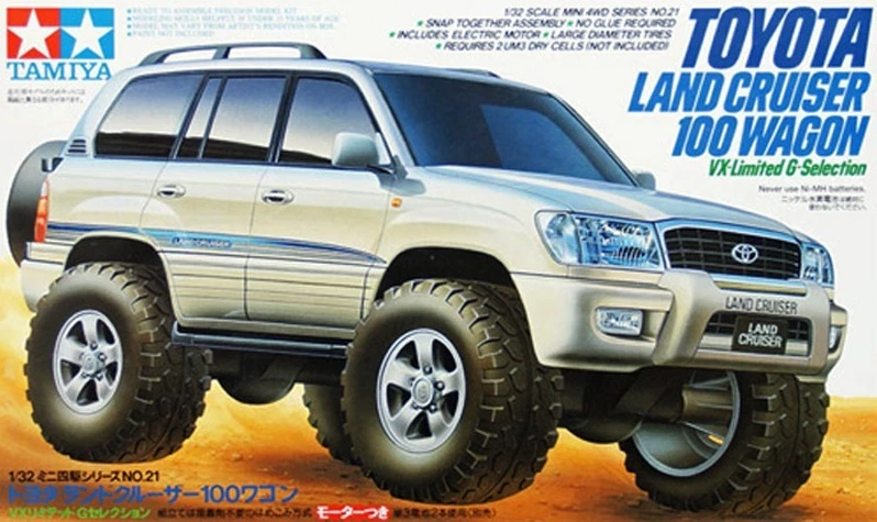 Tamiya 1/32 19021 四驅車 TOYOTA LANDCRUISER 100 WAGON