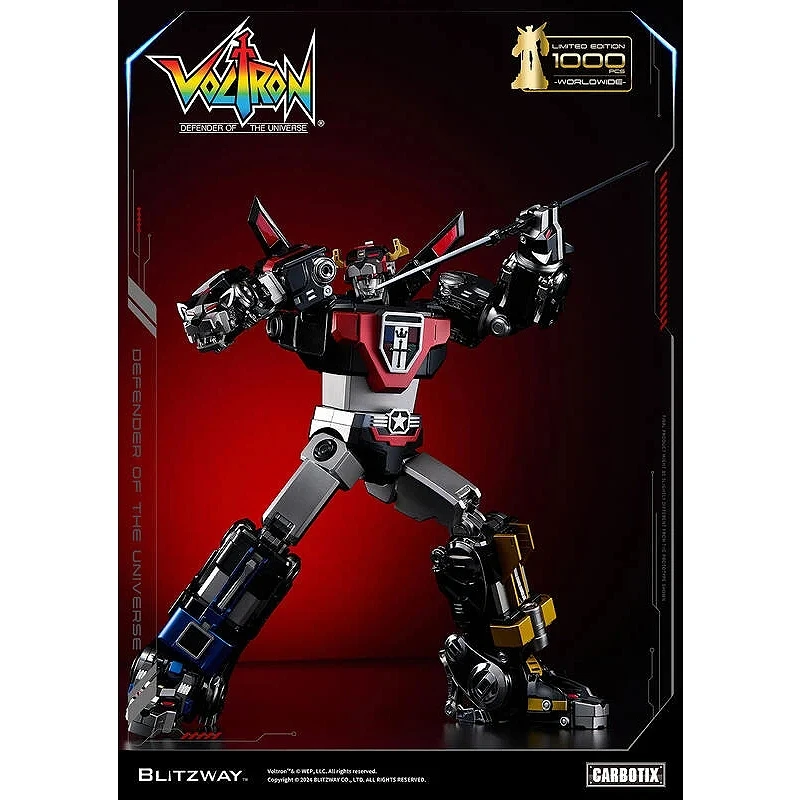 特價 Blitzway CARBOTIX 百獸王 Voltron 戰神金剛 黑色限定