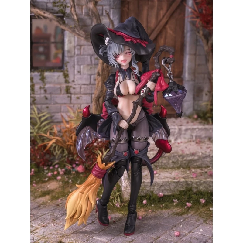次元具象 1/12 見習魔女 星川貓貓 黑髮版
