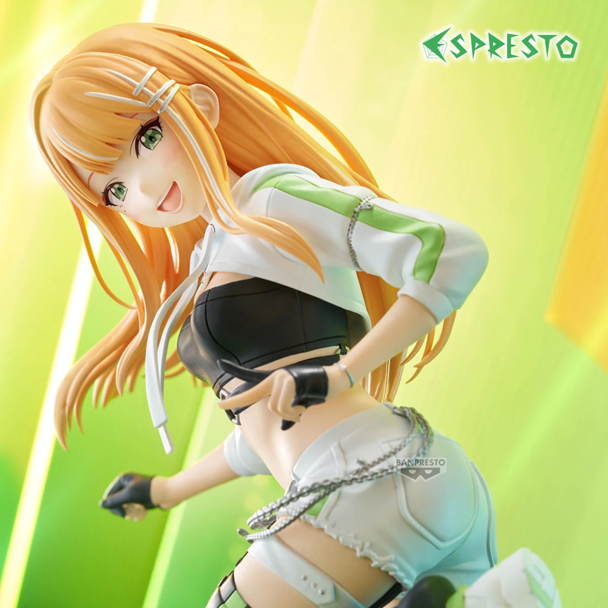 Banpresto 景品 學園偶像大師 ESPRESTO Accent green 紫雲清夏