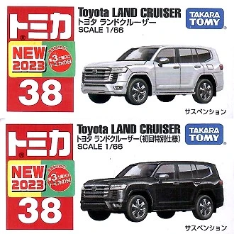 Tomica 038 豐田 Toyota Land Cruiser 300 一般&初回版