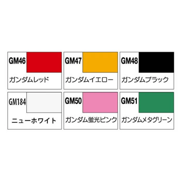 GUNZE 郡氏 GSI 鋼彈麥克筆 GM110 細部塗裝用套組