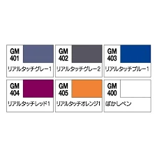 GUNZE 郡氏 GSI 鋼彈麥克筆 GM112 雙頭舊化 擬真質感陰影套組 水性