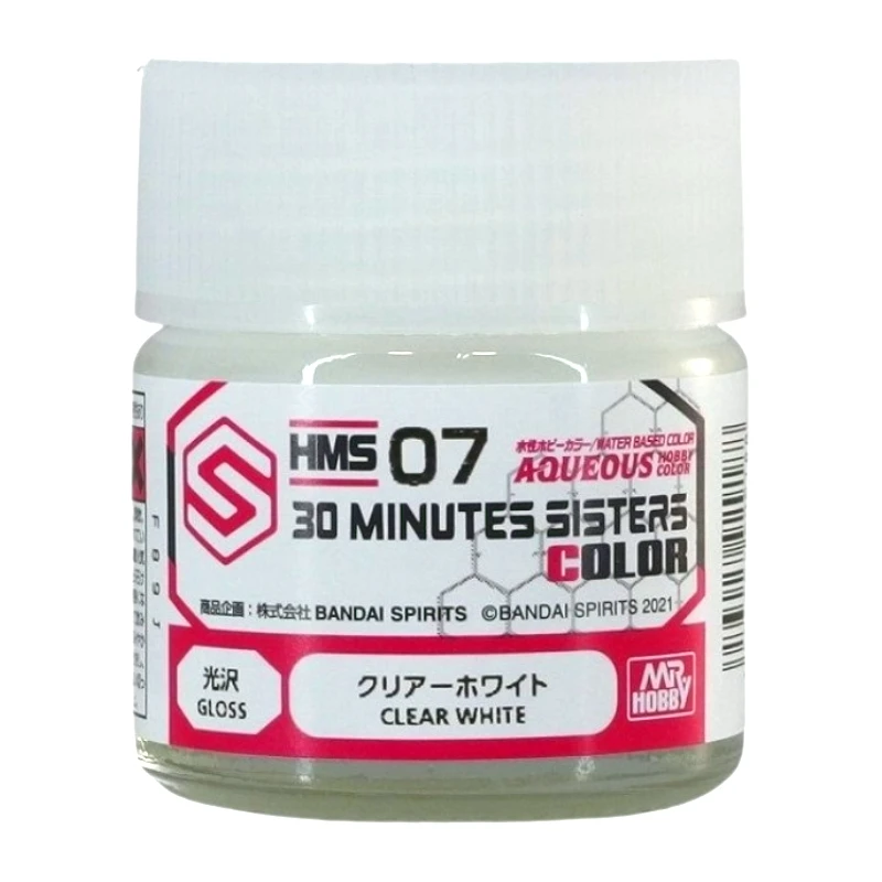 GUNZE 郡氏 GSI 新水性漆 HMS07 30MS專用 亮光透明白色