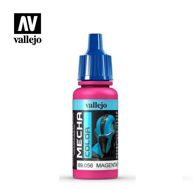 AV水性漆 Mecha Color 機甲色彩 magenta fluorescent 螢光亮紅色