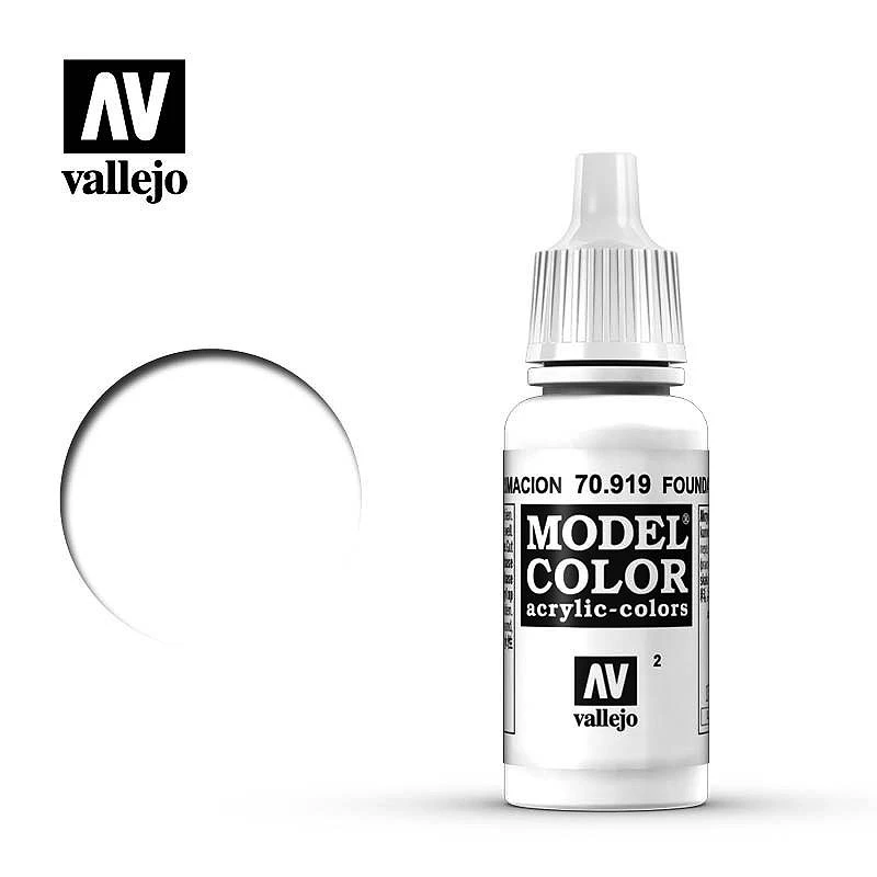AV水性漆 Model Color 模型色彩 Cold White 根基白色