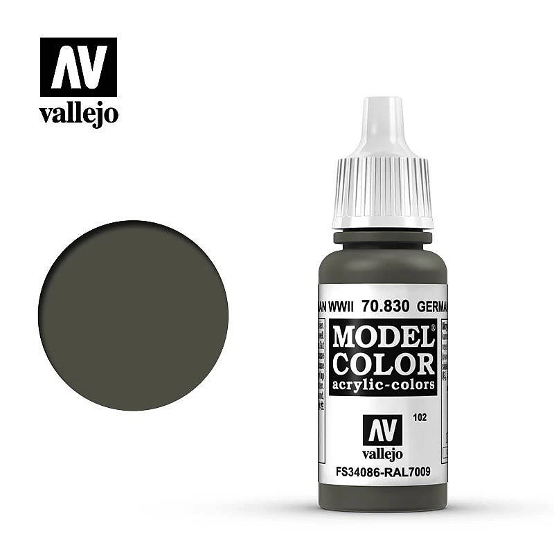 AV水性漆 Model Color 模型色彩 German Fieldgrey WWII 二戰德國戰場色