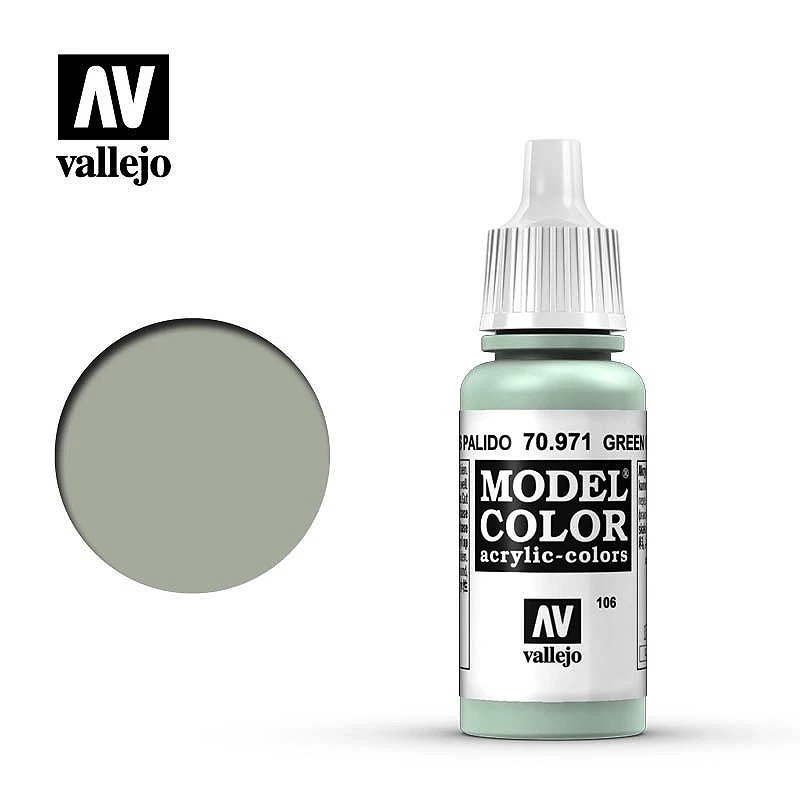 AV水性漆 Model Color 模型色彩 Green Grey 淺綠灰色
