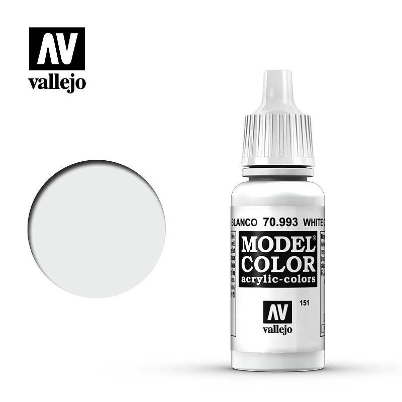 AV水性漆 Model Color 模型色彩 White Grey 白灰色