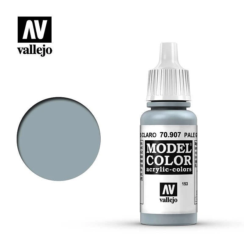 AV水性漆 Model Color 模型色彩  Pale Grey Blue 低飽和灰藍色