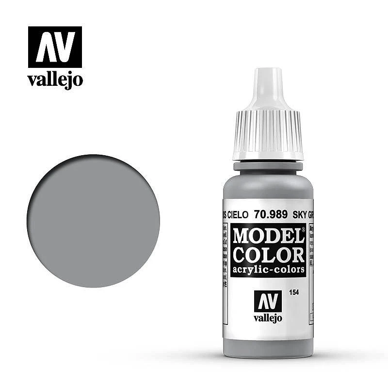 AV水性漆 Model Color 模型色彩 Sky Grey 天空灰色