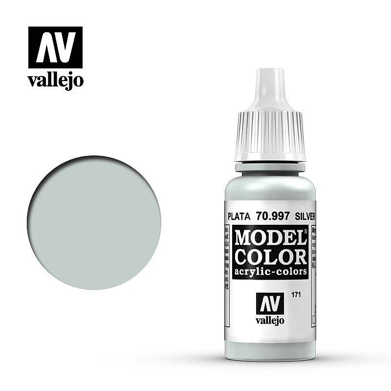 AV水性漆 Model Color 模型色彩 Silver 銀色
