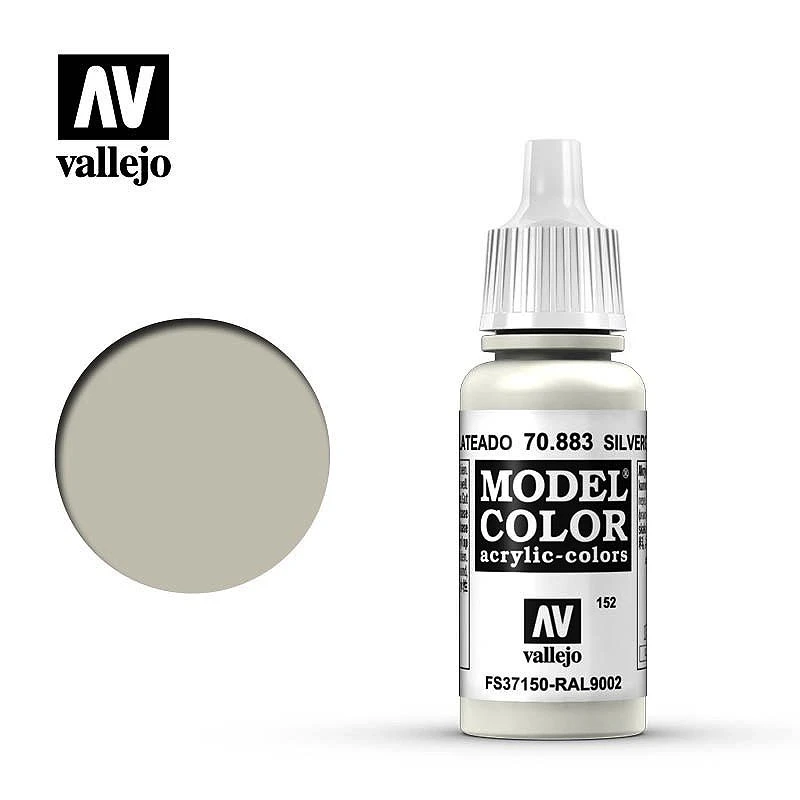 AV水性漆 Model Color 模型色彩 Silver Grey 銀灰色