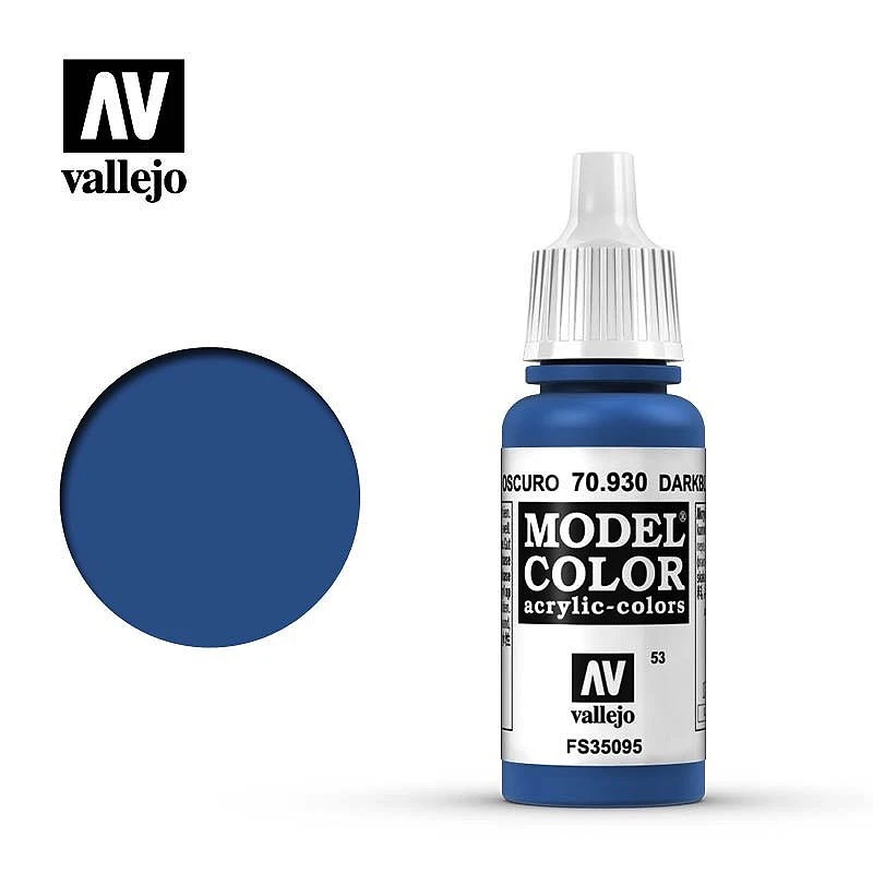 AV水性漆 Model Color 模型色彩 Dark Blue 深藍色