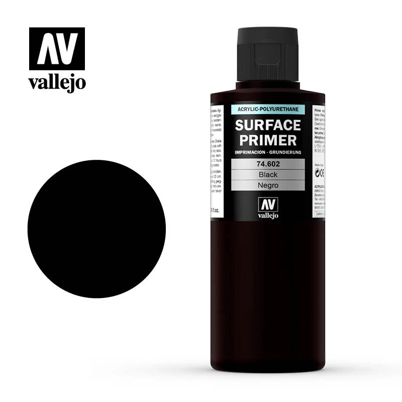 AV水性漆 Surface Primer 表面底漆 黑色