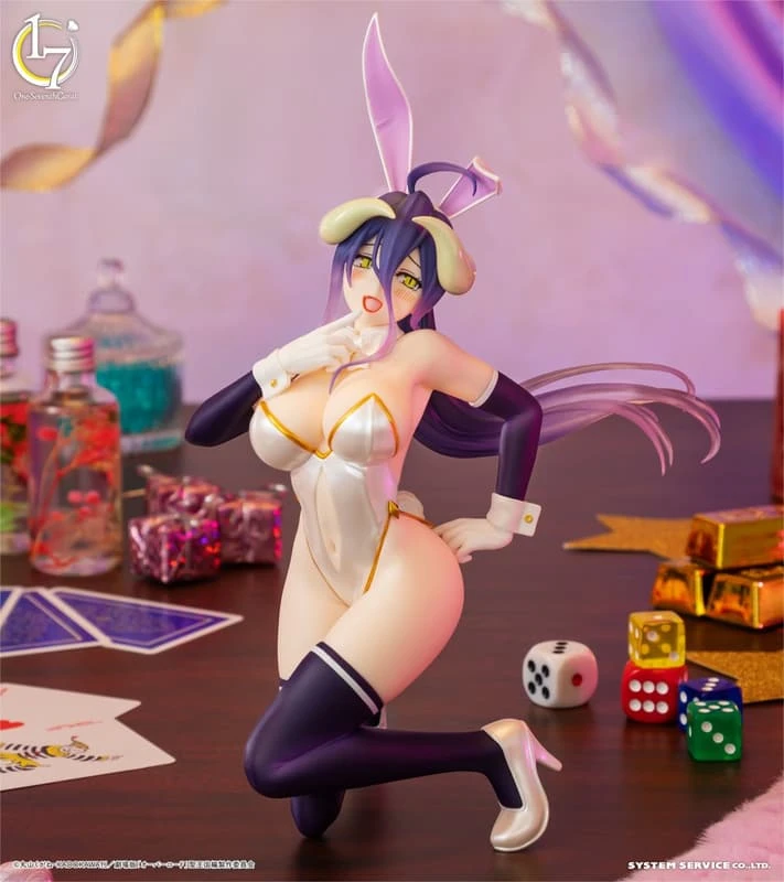 SYSTEM SERVICE 景品 Overlord 雅兒貝德 兔女郎 白