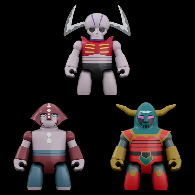 代理版 GSC BRICKROID 無敵鐵金剛 魔神Z 機械獸套組