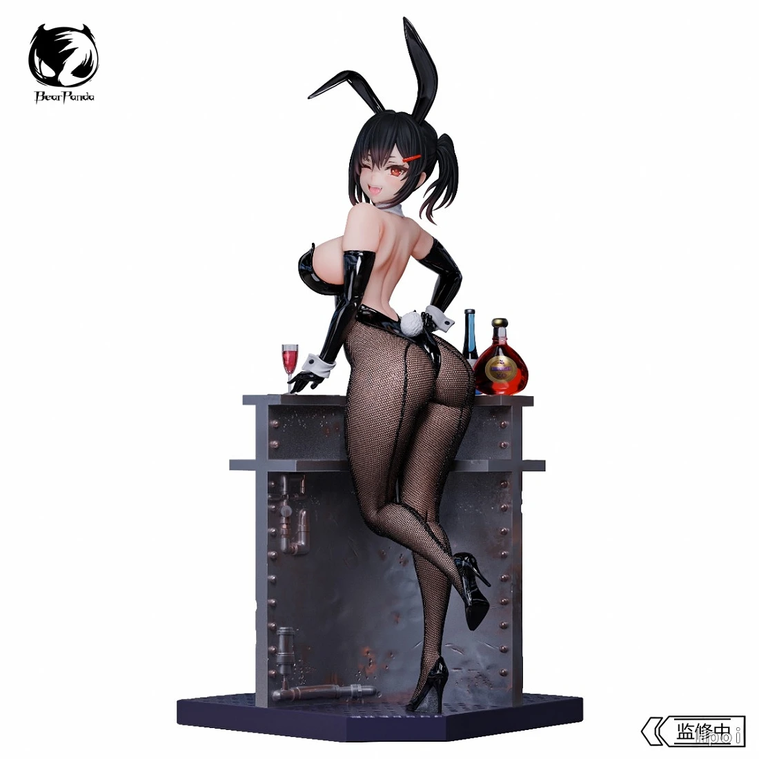 BearPanda 1/6 朝凪 原畫 凜 兔女郎 溫感漆&3D水晶眼&創意場景