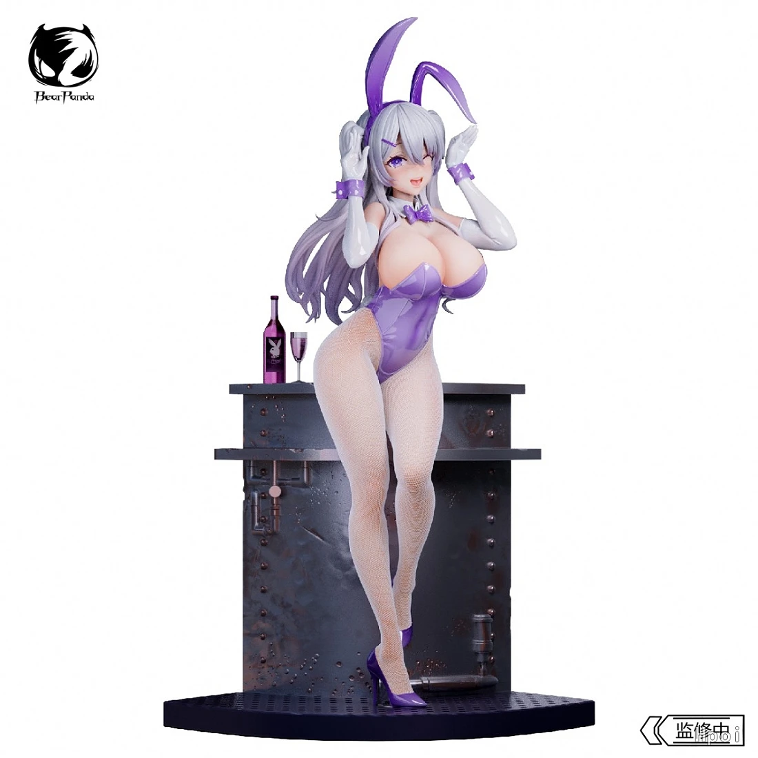 BearPanda 1/6 朝凪 原畫 汐婭 兔女郎 溫感漆&3D水晶眼&創意場景