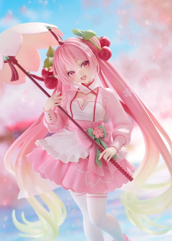 TAITO 景品 初音未來 AMP+ 櫻初音 櫻花洋裝