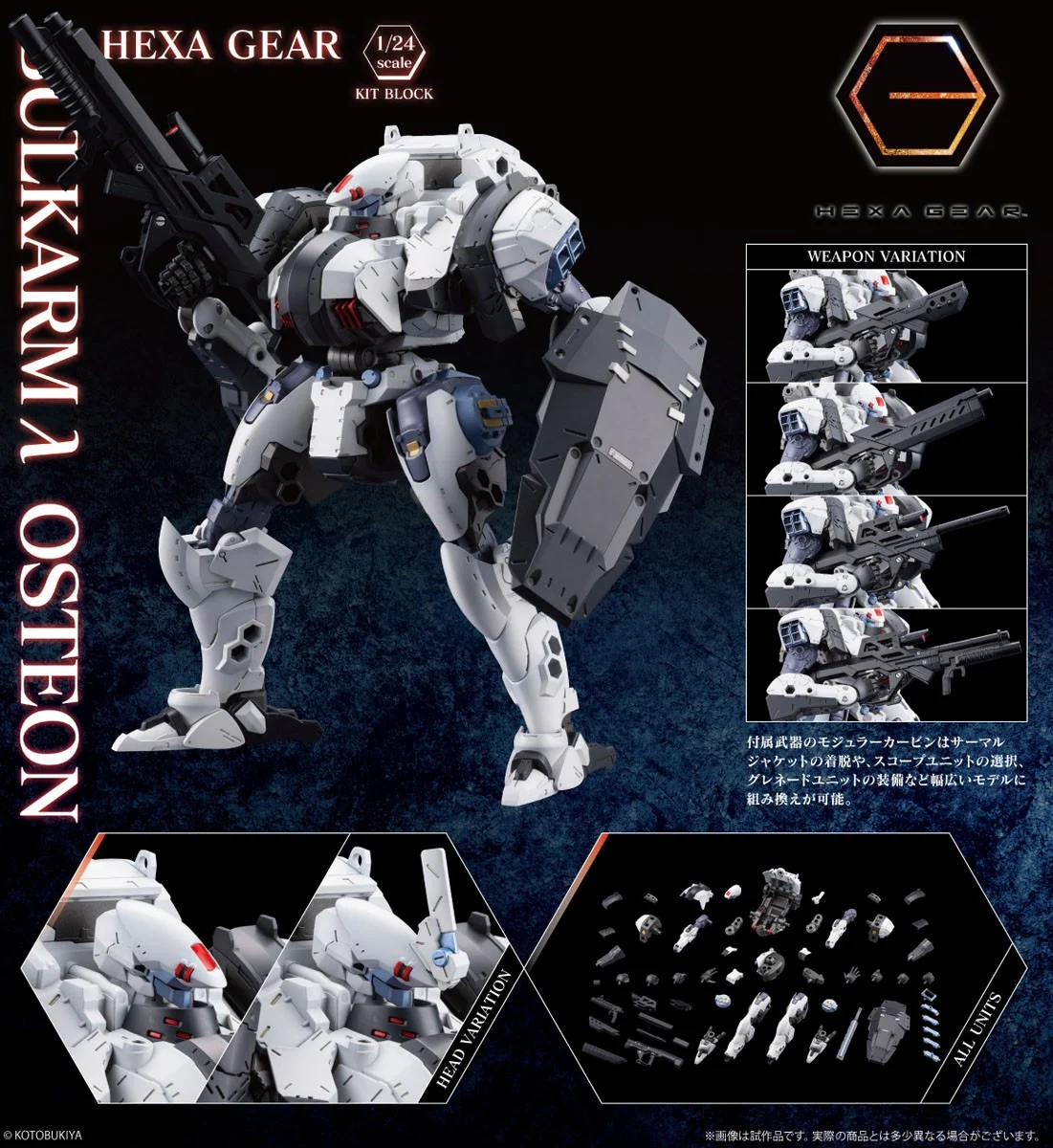壽屋 HEXA GEAR 六角機牙 豪腕λ 奧斯頓