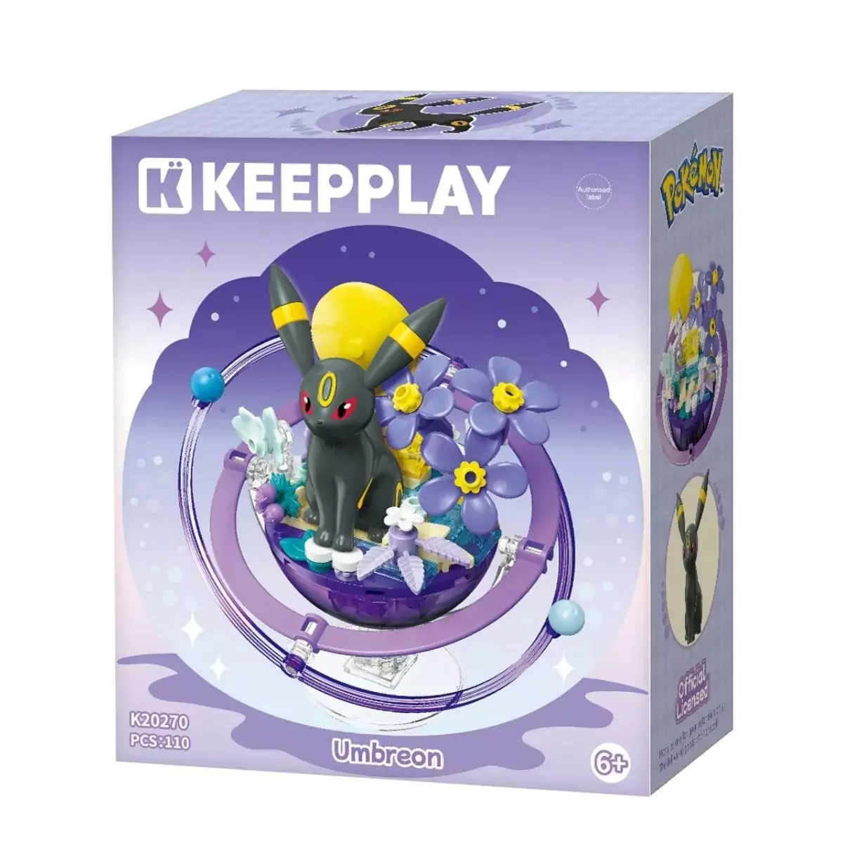 KEEPPLAY 精靈寶可夢 伊布星球系列 月亮伊布