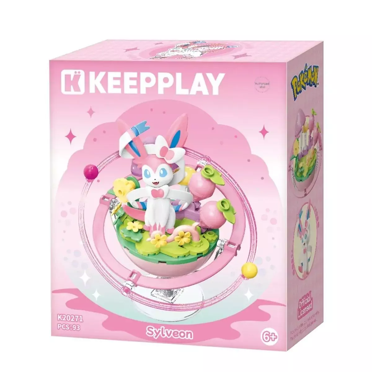 KEEPPLAY 精靈寶可夢 伊布星球系列 仙子伊布
