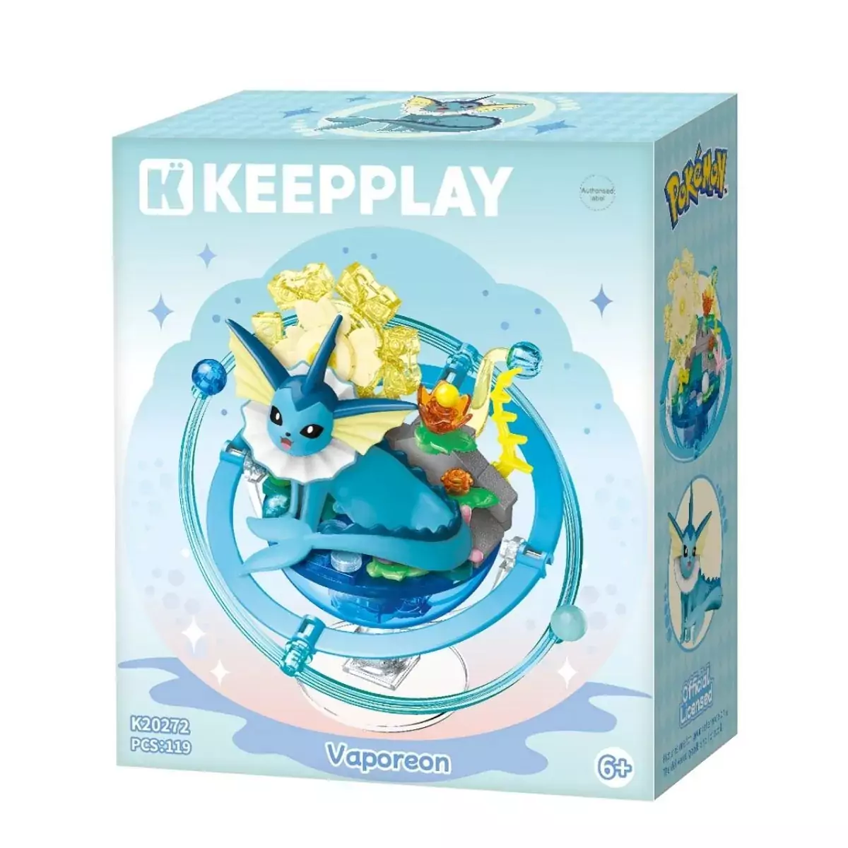 KEEPPLAY 精靈寶可夢 伊布星球系列 水伊布