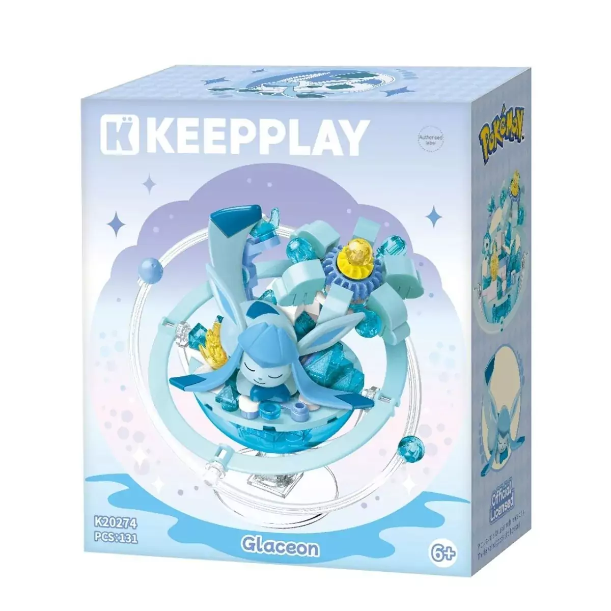 KEEPPLAY 精靈寶可夢 伊布星球系列 冰伊布