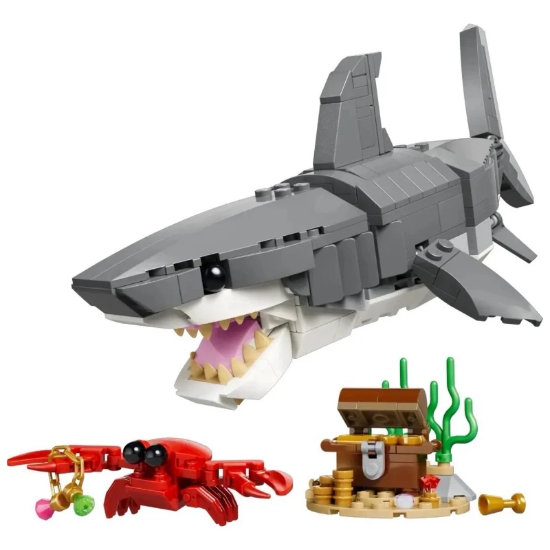 Lego 樂高 Creator 創意大師 31381 凶猛鯊魚和寶箱